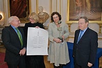 2008 Diploma presentation & Miro statuette