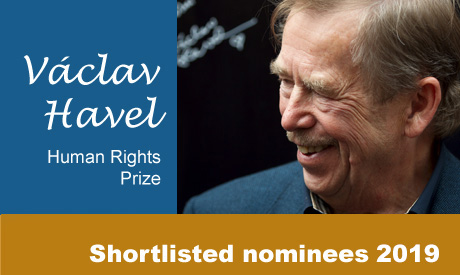 Václav Havel Prize - 3 candidates shortlisted